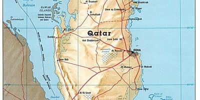 Nye industriområde qatar kort