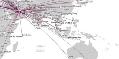 Qatar airlines kort