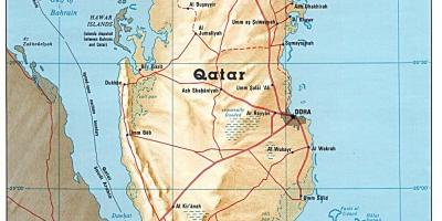 Qatar fuld kort